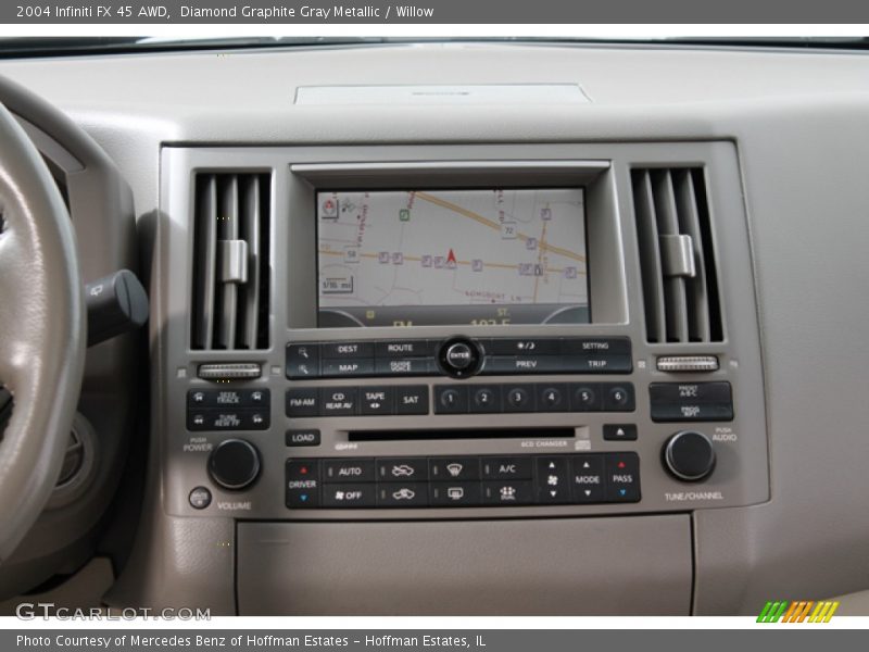Diamond Graphite Gray Metallic / Willow 2004 Infiniti FX 45 AWD