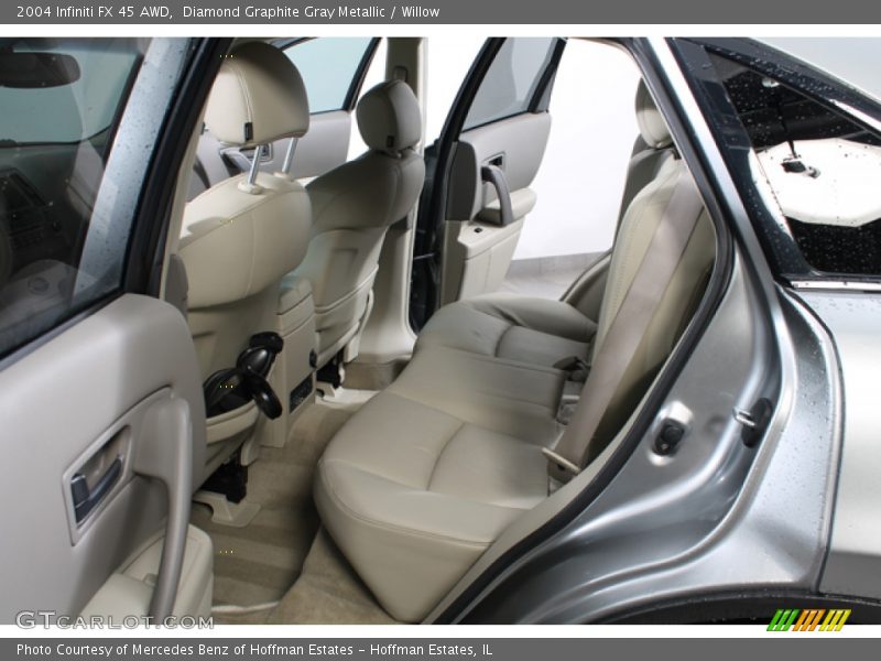 Diamond Graphite Gray Metallic / Willow 2004 Infiniti FX 45 AWD