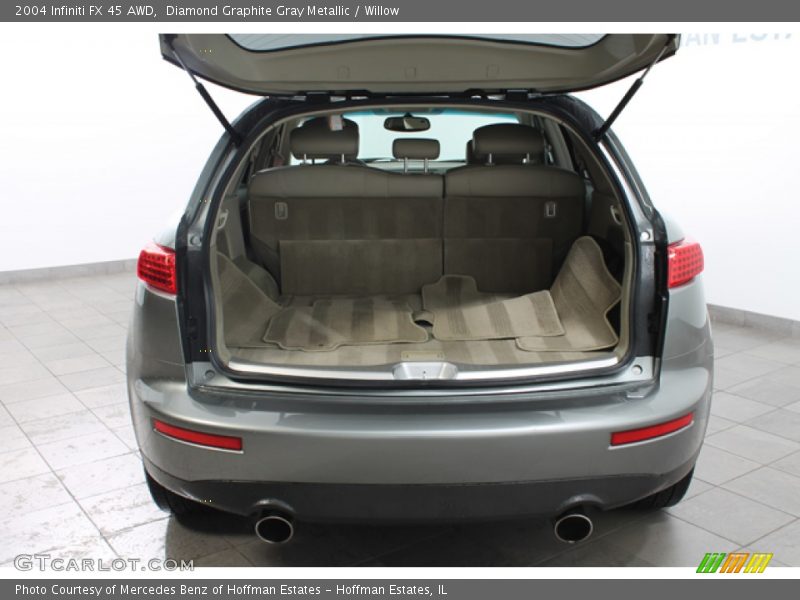 Diamond Graphite Gray Metallic / Willow 2004 Infiniti FX 45 AWD