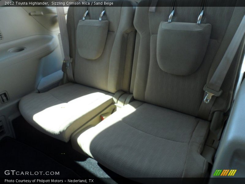 Sizzling Crimson Mica / Sand Beige 2012 Toyota Highlander