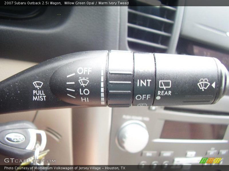 Willow Green Opal / Warm Ivory Tweed 2007 Subaru Outback 2.5i Wagon