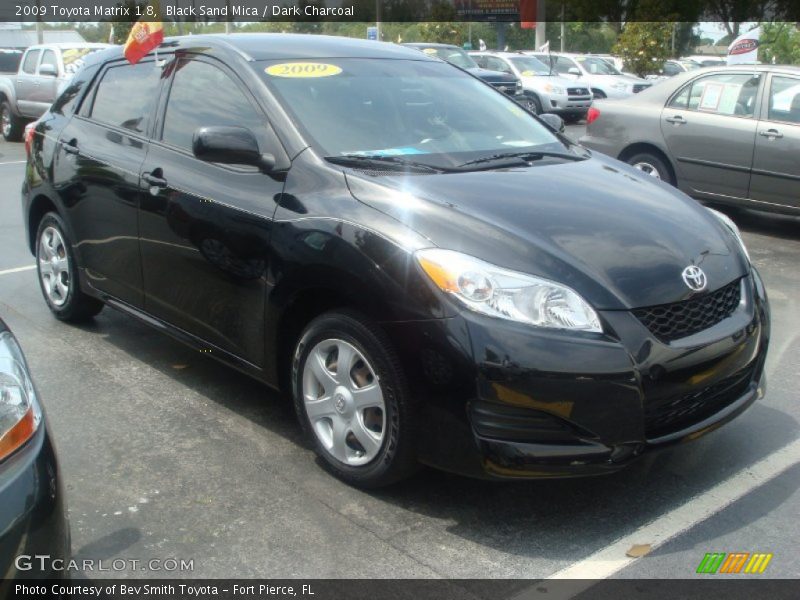 Black Sand Mica / Dark Charcoal 2009 Toyota Matrix 1.8