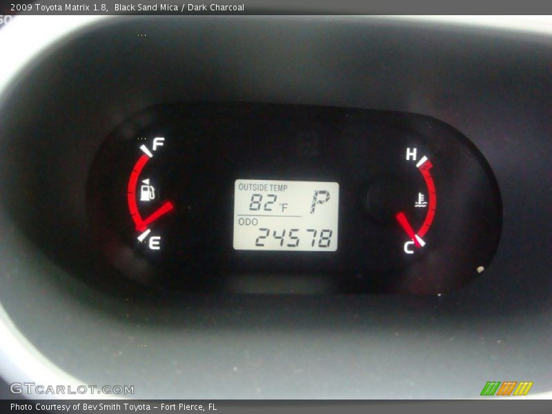 Black Sand Mica / Dark Charcoal 2009 Toyota Matrix 1.8