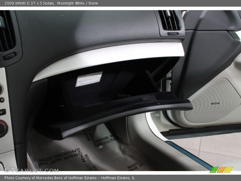 Moonlight White / Stone 2009 Infiniti G 37 x S Sedan