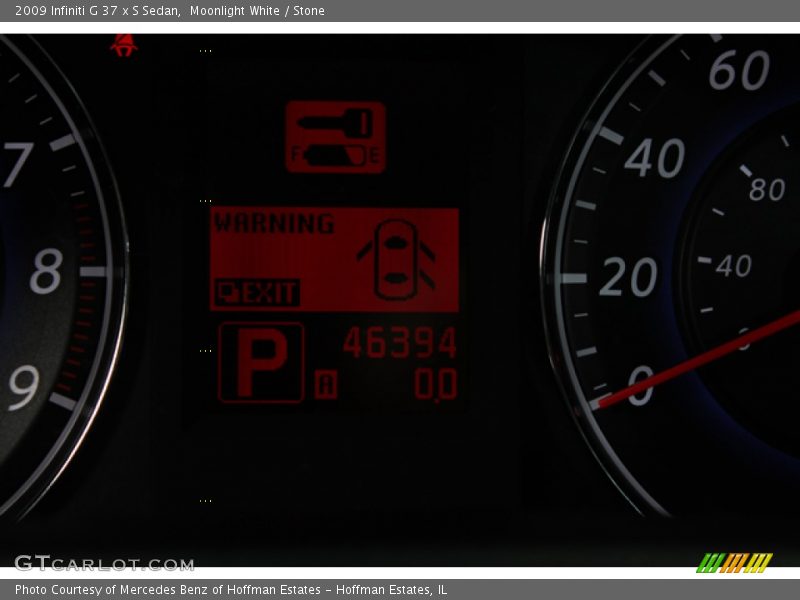Moonlight White / Stone 2009 Infiniti G 37 x S Sedan