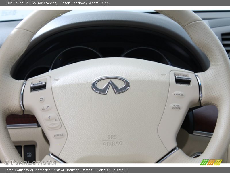  2009 M 35x AWD Sedan Steering Wheel