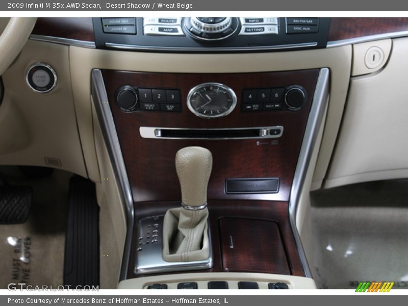  2009 M 35x AWD Sedan 5 Speed Automatic Shifter