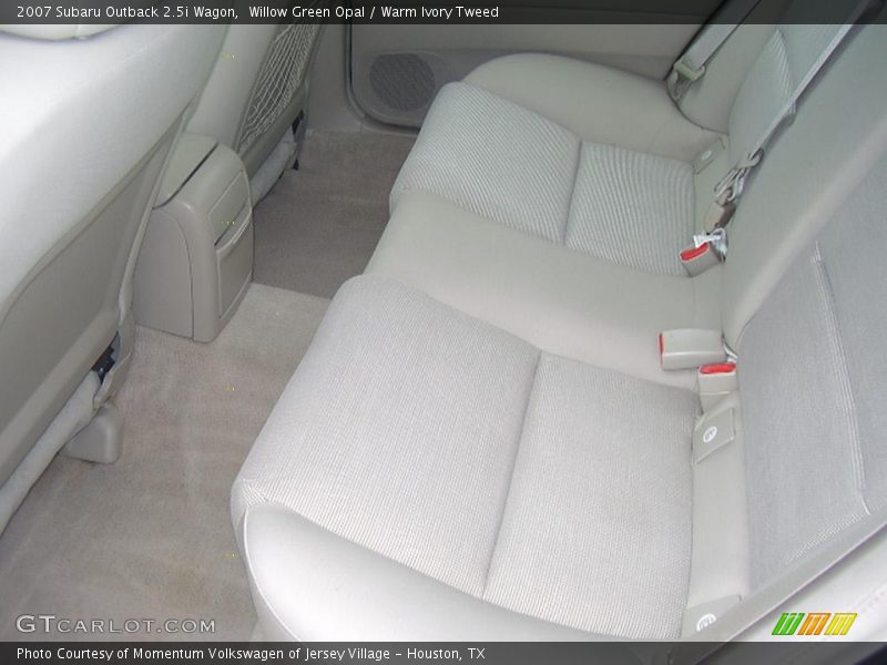 Willow Green Opal / Warm Ivory Tweed 2007 Subaru Outback 2.5i Wagon