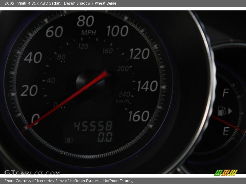 Desert Shadow / Wheat Beige 2009 Infiniti M 35x AWD Sedan