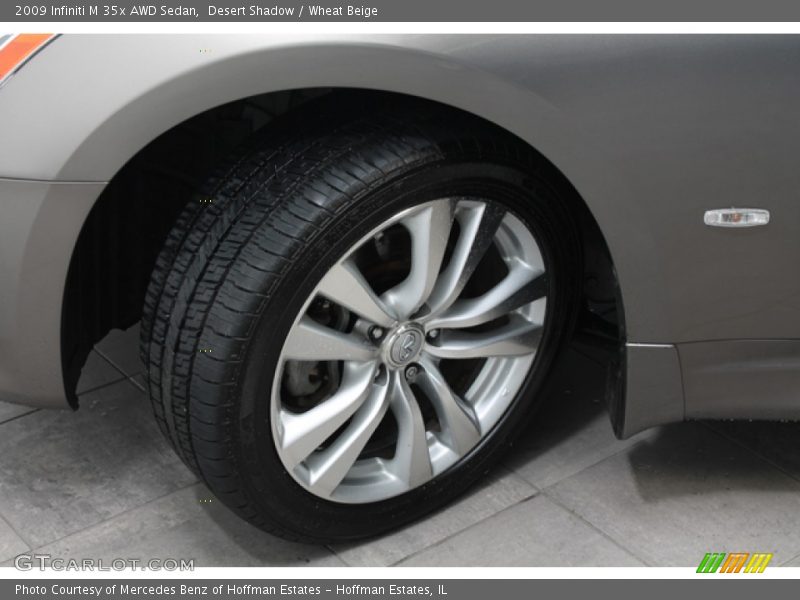 Desert Shadow / Wheat Beige 2009 Infiniti M 35x AWD Sedan