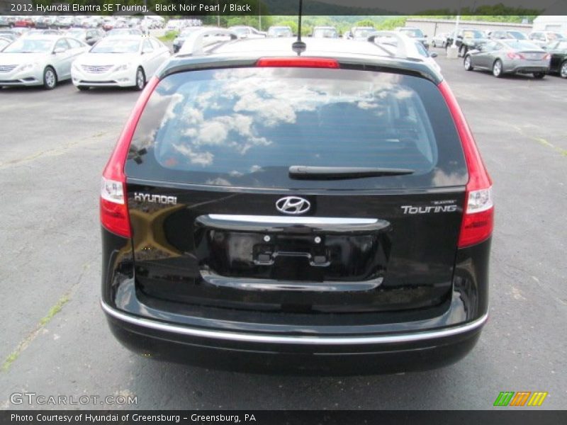 Black Noir Pearl / Black 2012 Hyundai Elantra SE Touring