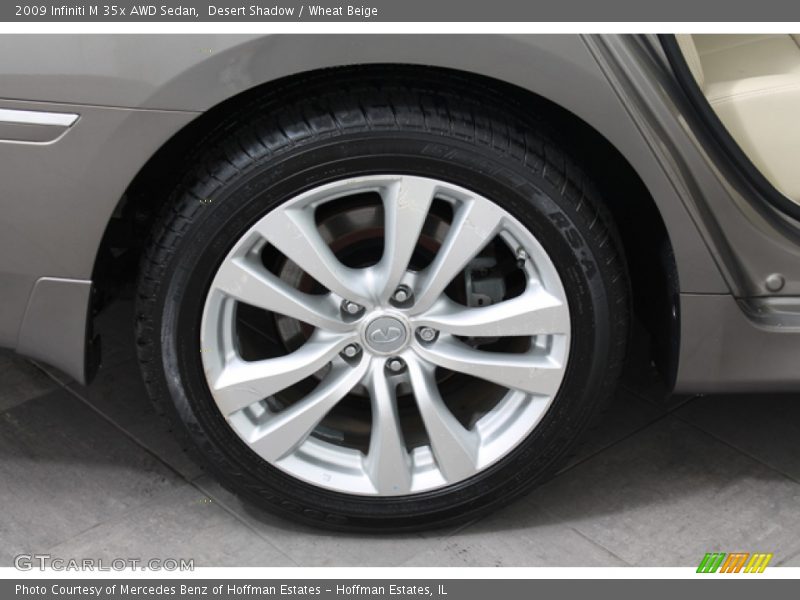  2009 M 35x AWD Sedan Wheel