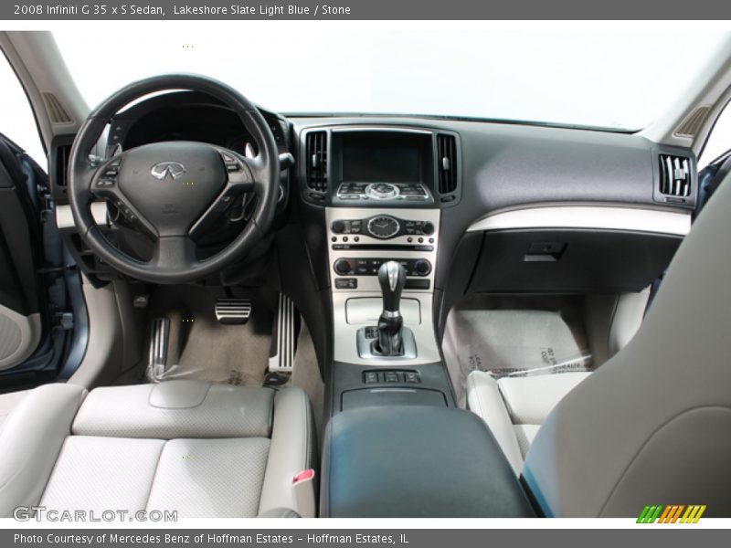 Lakeshore Slate Light Blue / Stone 2008 Infiniti G 35 x S Sedan
