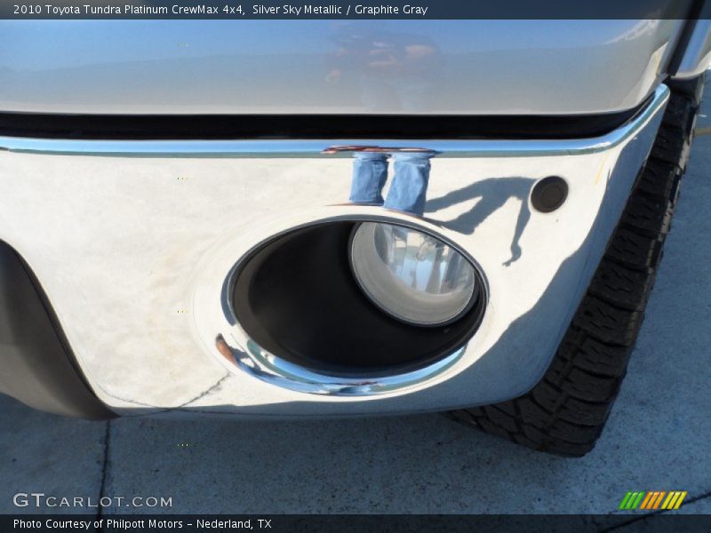 Silver Sky Metallic / Graphite Gray 2010 Toyota Tundra Platinum CrewMax 4x4
