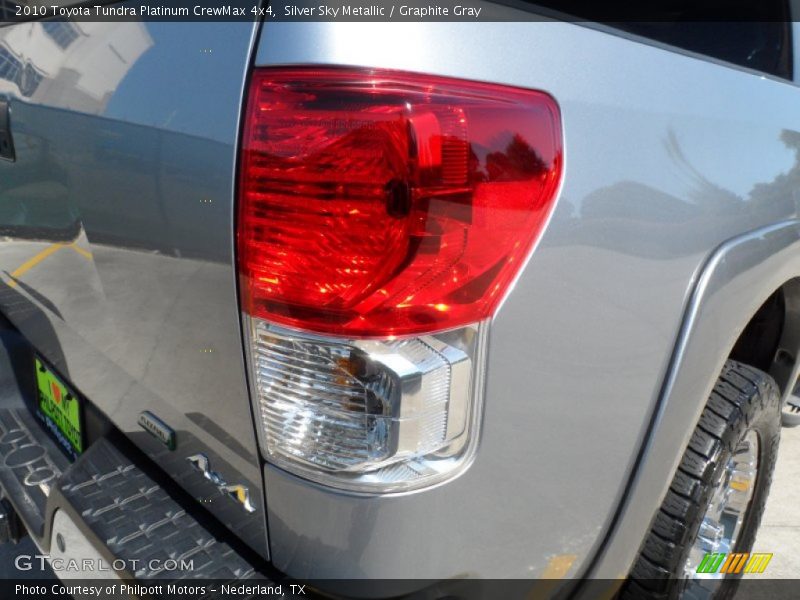 Silver Sky Metallic / Graphite Gray 2010 Toyota Tundra Platinum CrewMax 4x4