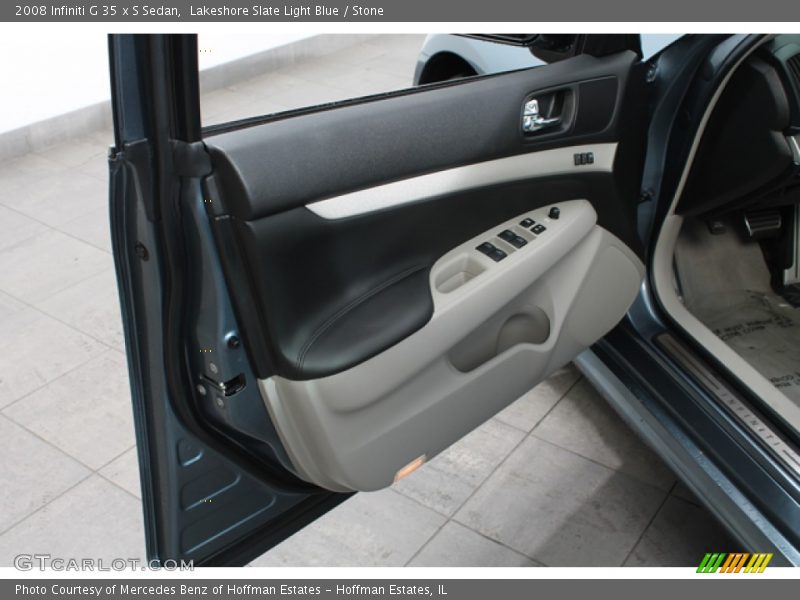 Lakeshore Slate Light Blue / Stone 2008 Infiniti G 35 x S Sedan