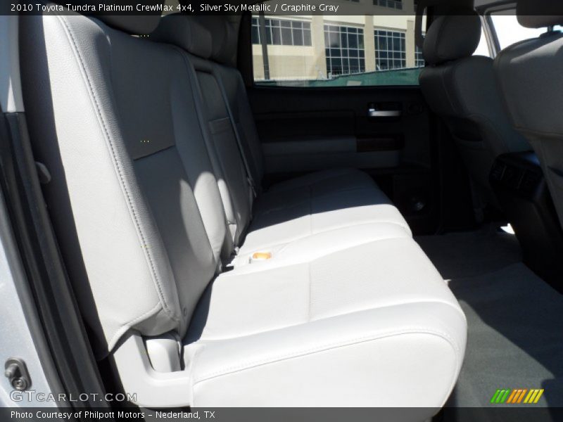 Silver Sky Metallic / Graphite Gray 2010 Toyota Tundra Platinum CrewMax 4x4
