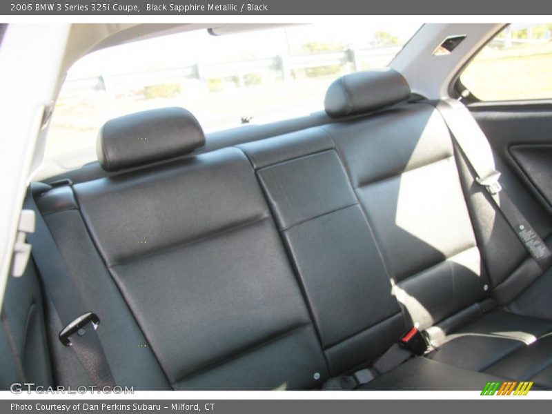 Black Sapphire Metallic / Black 2006 BMW 3 Series 325i Coupe