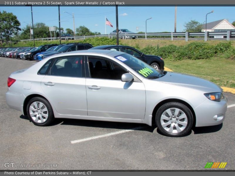 Spark Silver Metallic / Carbon Black 2011 Subaru Impreza 2.5i Sedan