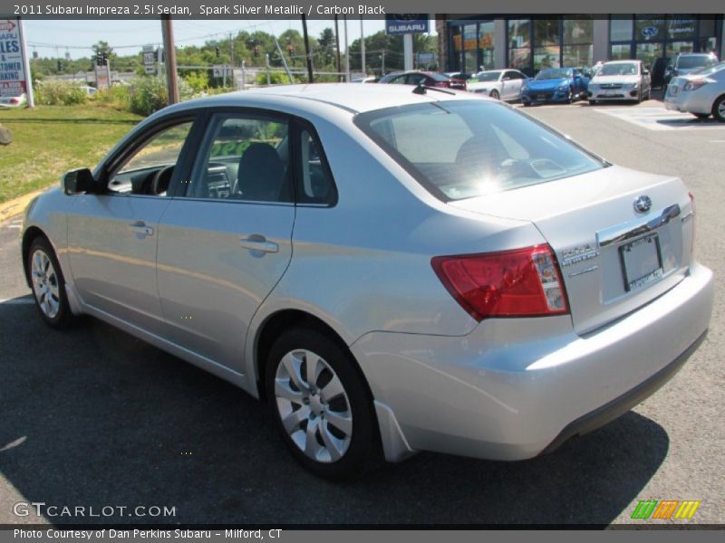 Spark Silver Metallic / Carbon Black 2011 Subaru Impreza 2.5i Sedan