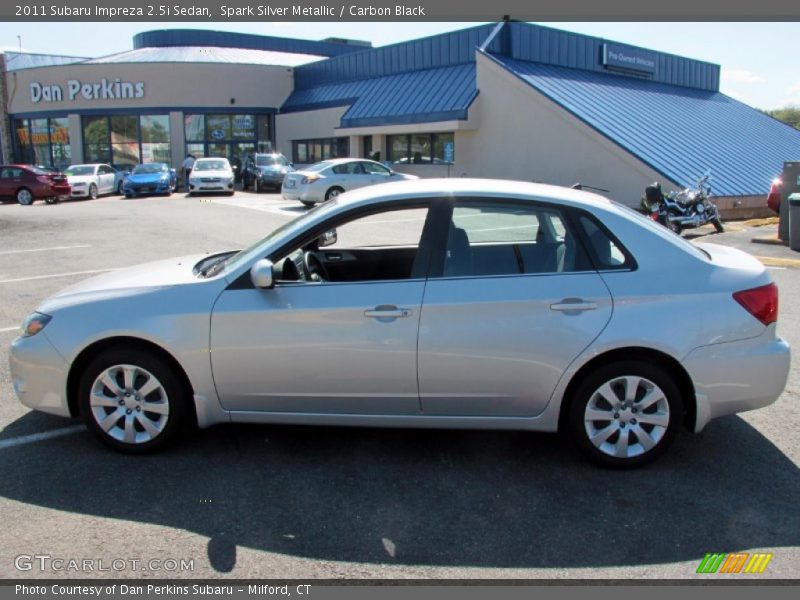 Spark Silver Metallic / Carbon Black 2011 Subaru Impreza 2.5i Sedan
