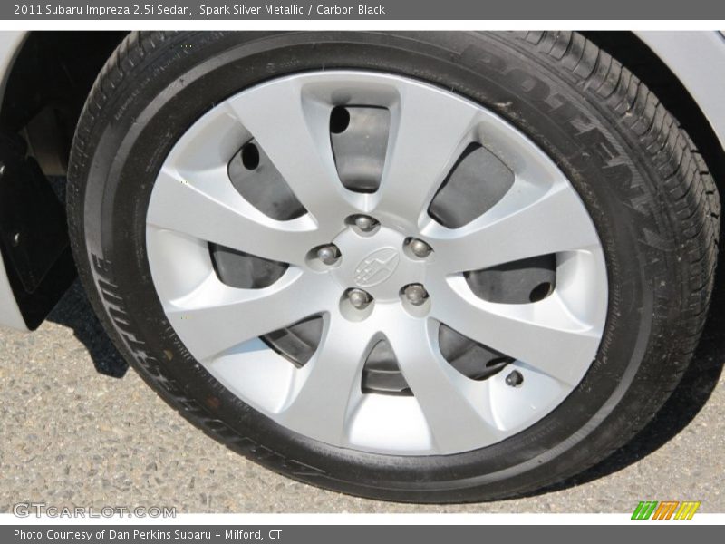 Spark Silver Metallic / Carbon Black 2011 Subaru Impreza 2.5i Sedan