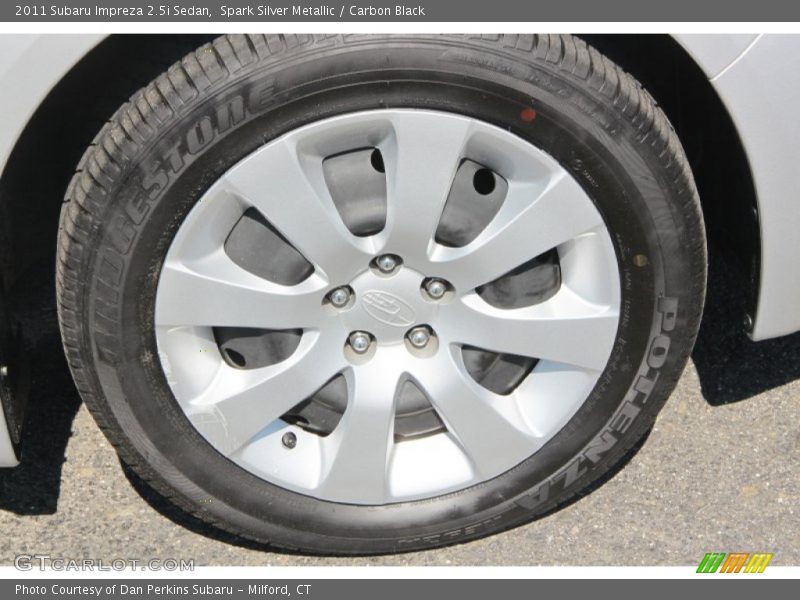 Spark Silver Metallic / Carbon Black 2011 Subaru Impreza 2.5i Sedan