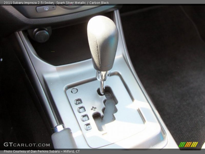 Spark Silver Metallic / Carbon Black 2011 Subaru Impreza 2.5i Sedan