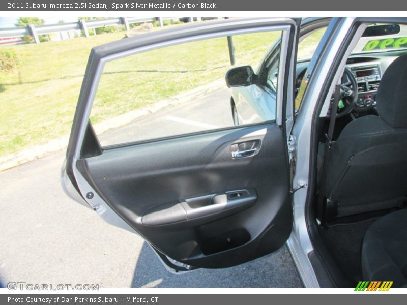 Spark Silver Metallic / Carbon Black 2011 Subaru Impreza 2.5i Sedan