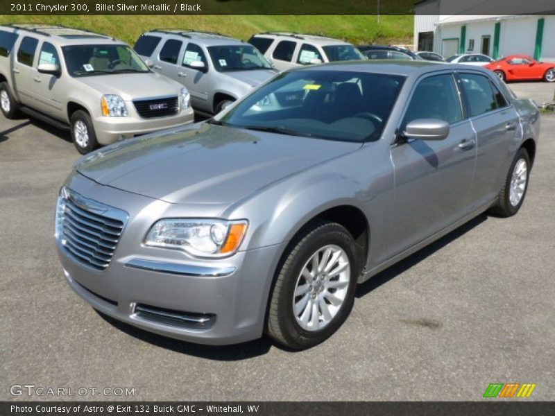 Billet Silver Metallic / Black 2011 Chrysler 300