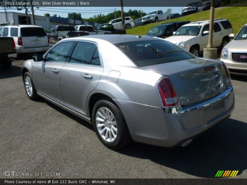 Billet Silver Metallic / Black 2011 Chrysler 300