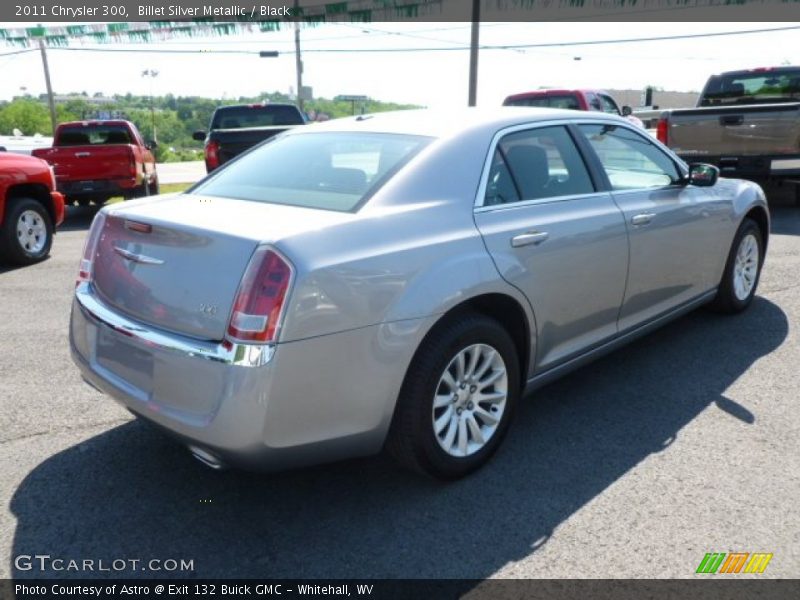 Billet Silver Metallic / Black 2011 Chrysler 300