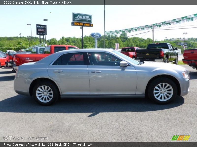 Billet Silver Metallic / Black 2011 Chrysler 300