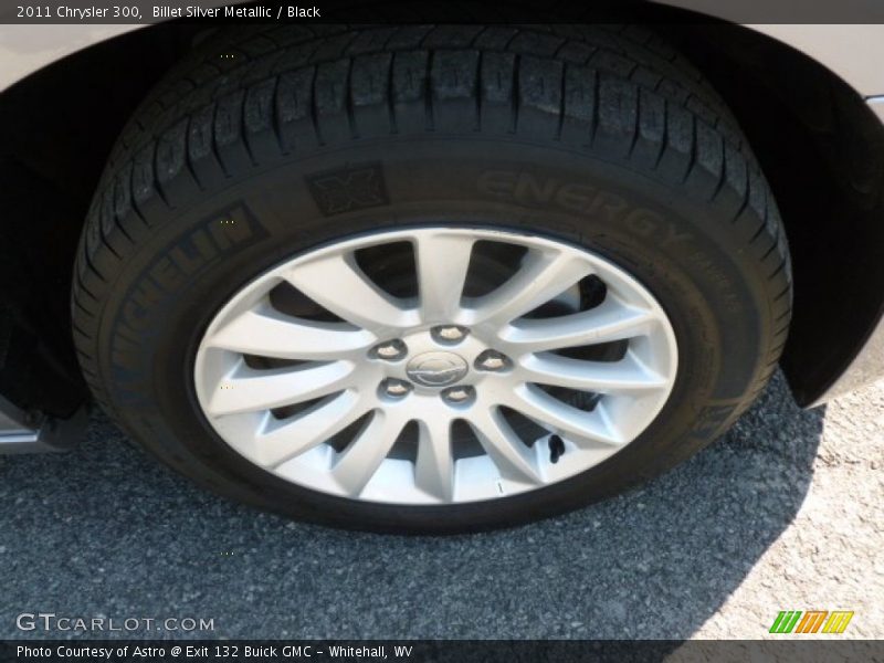 Billet Silver Metallic / Black 2011 Chrysler 300