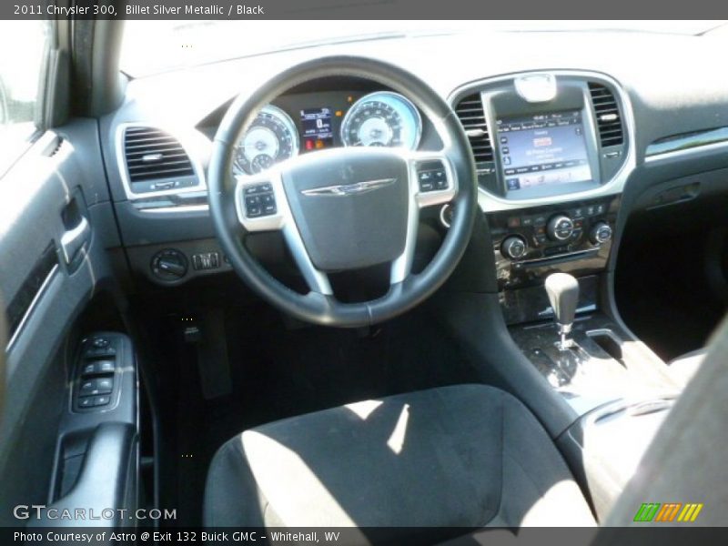 Billet Silver Metallic / Black 2011 Chrysler 300