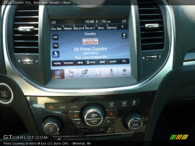 Billet Silver Metallic / Black 2011 Chrysler 300