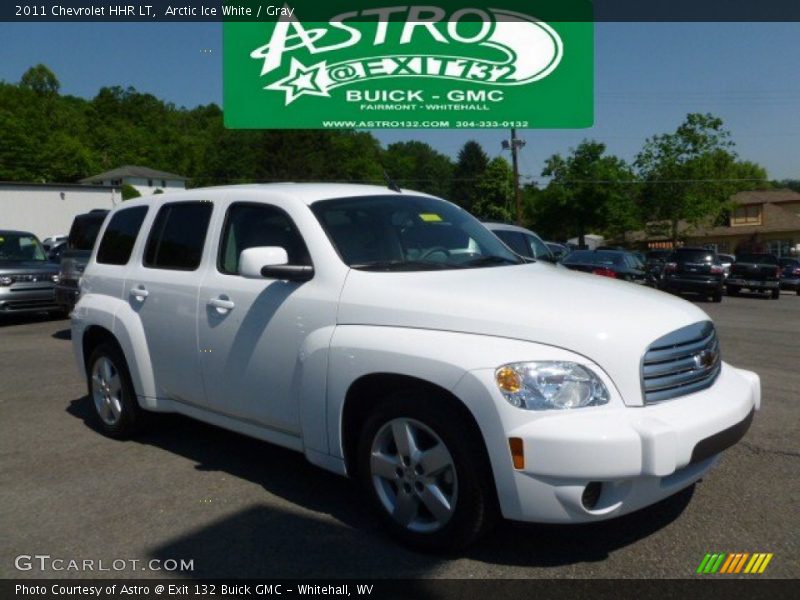 Arctic Ice White / Gray 2011 Chevrolet HHR LT
