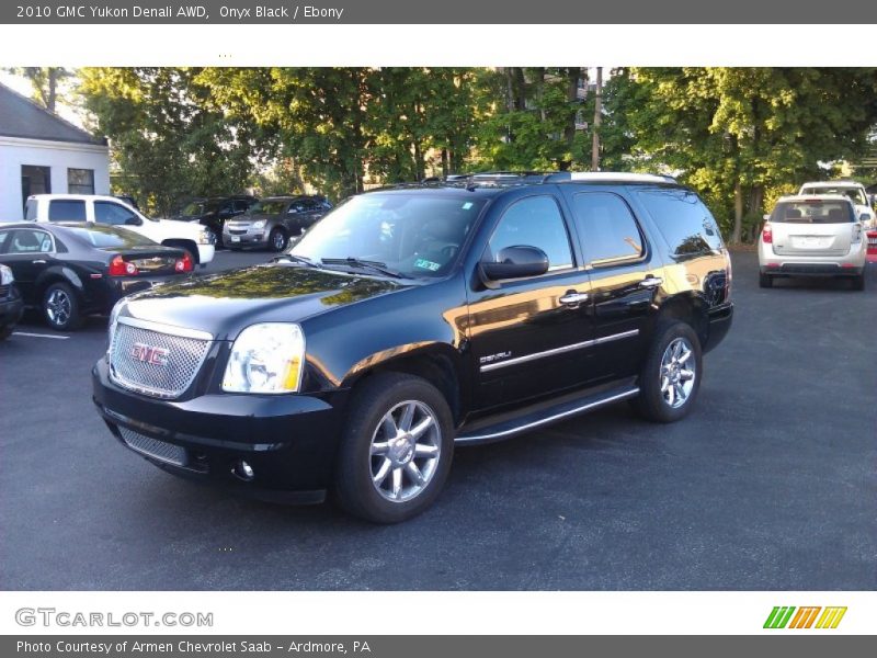 Onyx Black / Ebony 2010 GMC Yukon Denali AWD