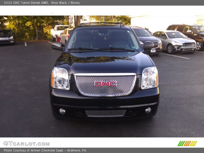 Onyx Black / Ebony 2010 GMC Yukon Denali AWD