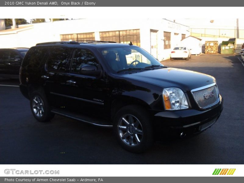 Onyx Black / Ebony 2010 GMC Yukon Denali AWD