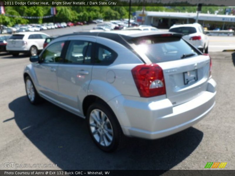 Bright Silver Metallic / Dark Slate Gray 2011 Dodge Caliber Heat