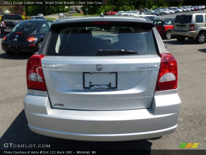 Bright Silver Metallic / Dark Slate Gray 2011 Dodge Caliber Heat