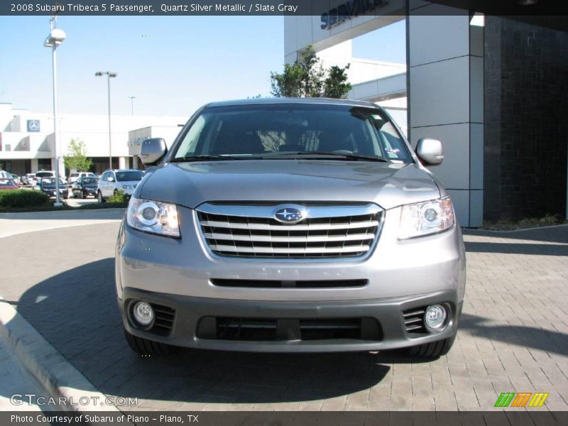 Quartz Silver Metallic / Slate Gray 2008 Subaru Tribeca 5 Passenger