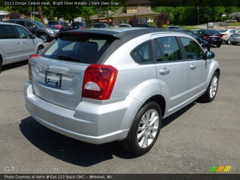 Bright Silver Metallic / Dark Slate Gray 2011 Dodge Caliber Heat