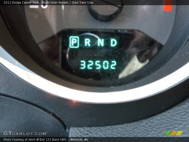 Bright Silver Metallic / Dark Slate Gray 2011 Dodge Caliber Heat