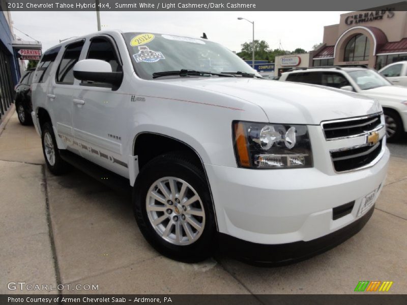 Front 3/4 View of 2012 Tahoe Hybrid 4x4