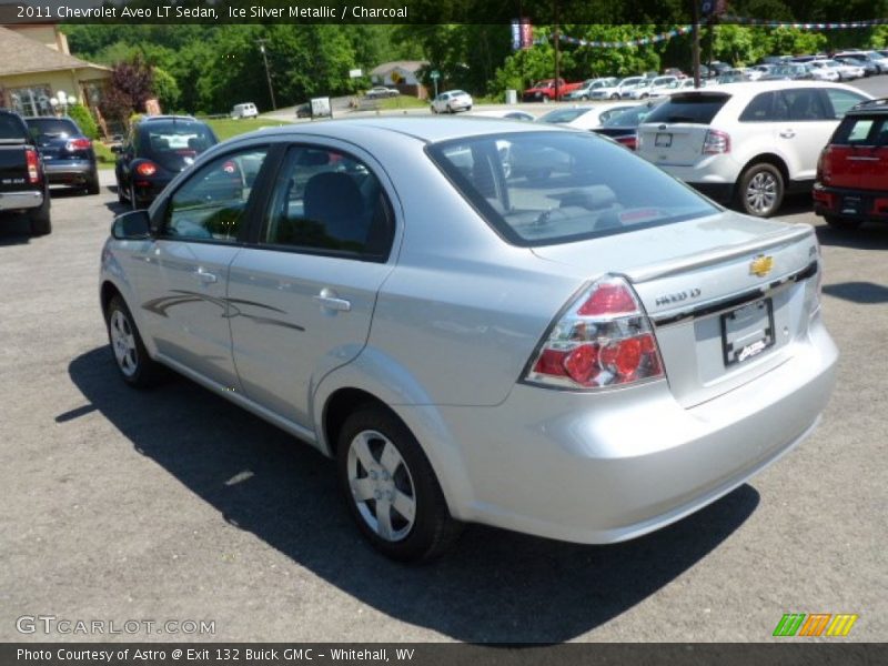 Ice Silver Metallic / Charcoal 2011 Chevrolet Aveo LT Sedan