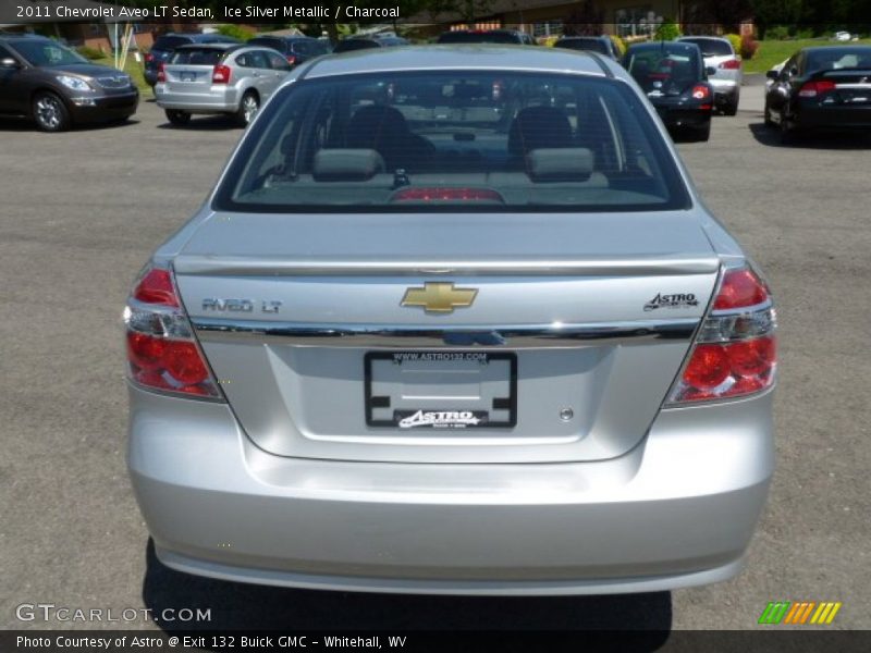 Ice Silver Metallic / Charcoal 2011 Chevrolet Aveo LT Sedan