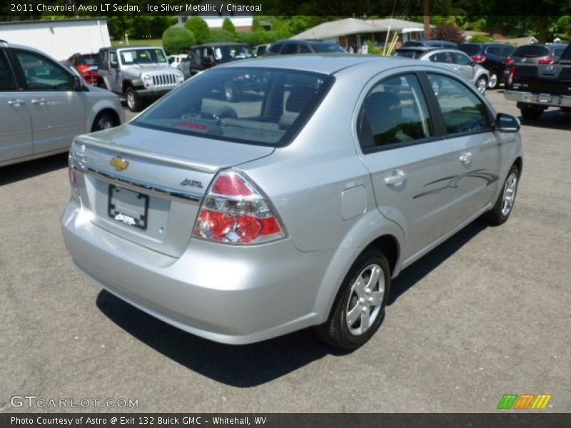 Ice Silver Metallic / Charcoal 2011 Chevrolet Aveo LT Sedan