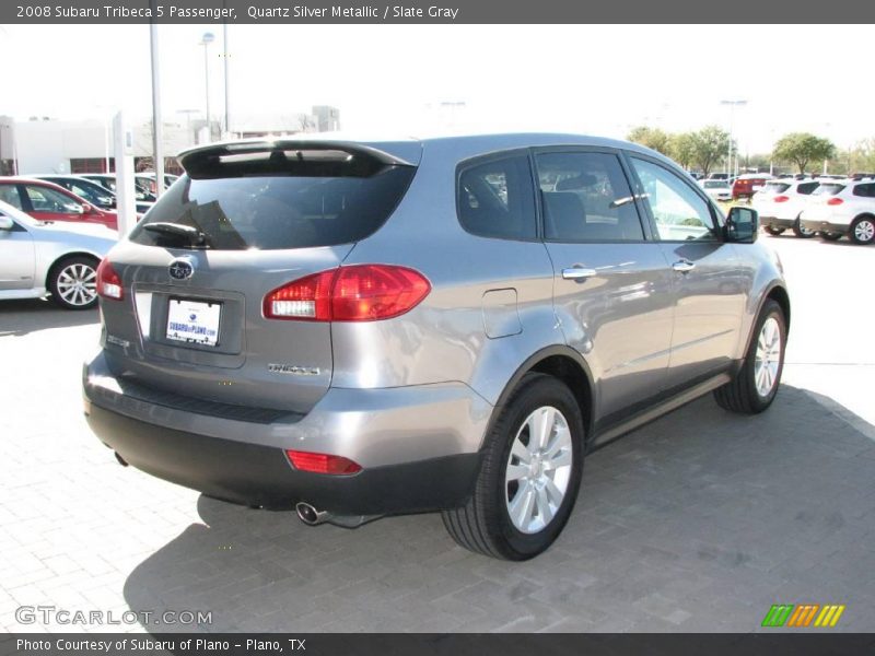 Quartz Silver Metallic / Slate Gray 2008 Subaru Tribeca 5 Passenger